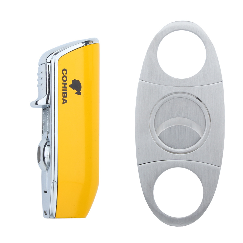 9226-Cohiba-Lighter-and-Cigar-Cutter-Gift-Set