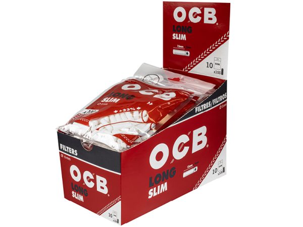 ocb filter slim long 6mm 10 beutel je 100 filter