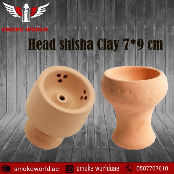 7*9 cm of Clay hookah shisha head