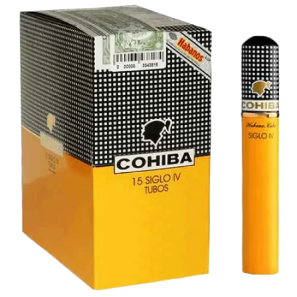 Cohiba cigar packet with tubed