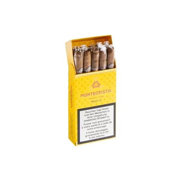 montecristo short schachtel offen