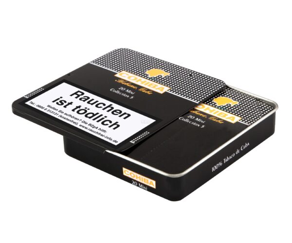 Cohiba mini cigar tin pack of 20 cigars.