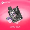Pyne pod boost rechargeable disposable vape E-device sakura grape flavour