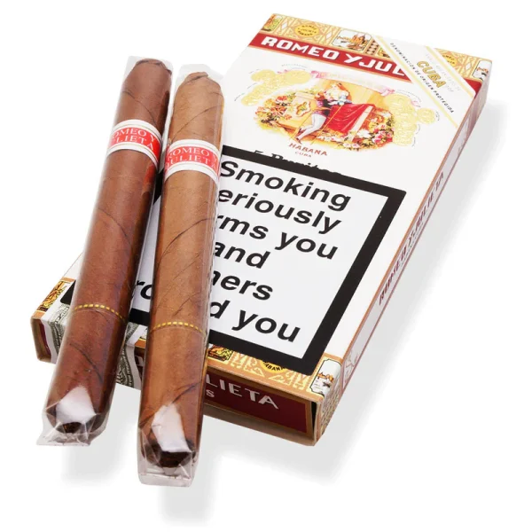 Romeo julieta puritos cigar pack of 5 cigars with box image