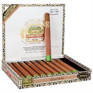 Arturo Fuente Chateau Fuente Royal Salute 7"5/8 * 54 - Handmade Double Corona Cigar with Smooth Connecticut Shade Wrapper