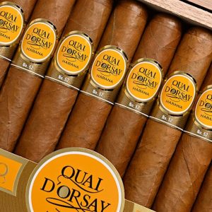 Quai D’Orsay No 52 Toro Cigar – Premium Cuban Cigars with June 2022 Box Date – Handcrafted, Rich Flavor, Smooth Draw – Authentic Cuban Wrapper, Filler, Binder – 100% Cuban Tobacco