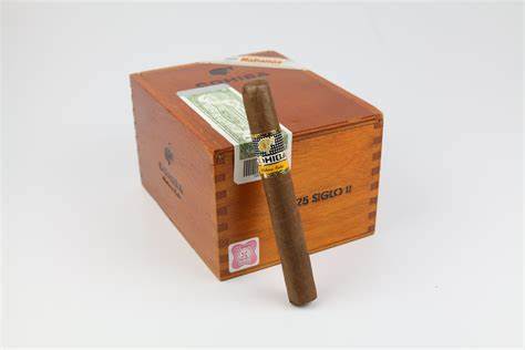 Cohiba Siglo II Cigar – Cabinet of 25 | 5" Length, 42 Ring Gauge | Medium to Full Strength | 30-Minute Smoking Experience | Iconic Cuban Petit Corona – Dubai, UAE