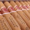 Close up image of romeo y juliet cigars.