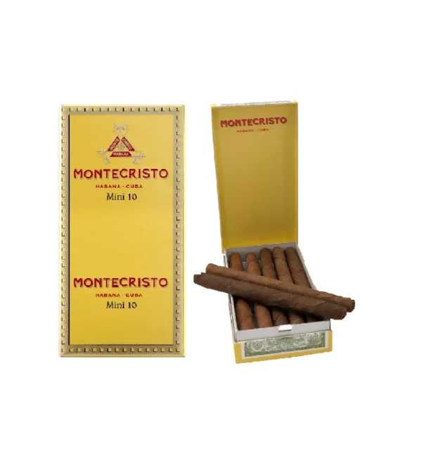 Montecristo mini cigarillos 10 cigars images with the boxes