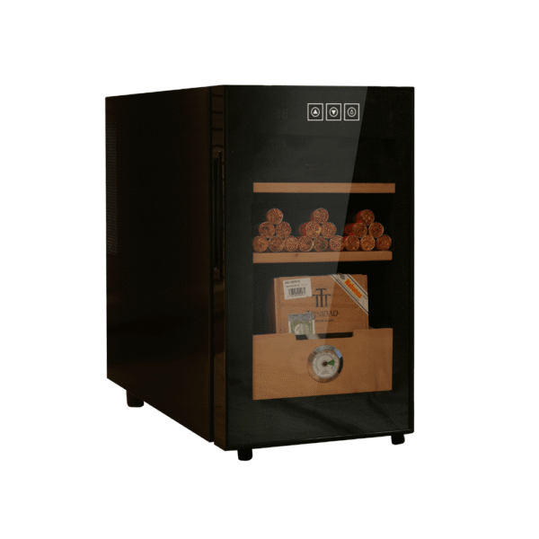 Electric Cigar Humidor Cabinet with Spanish Cedar and Hygrometer